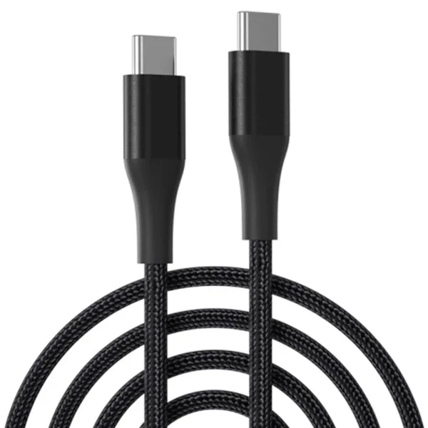 ALLY PD 100W 5A Hızlı Şarj Usb Type-C Kablo 1Metre Kevlar Kablo-(5775)