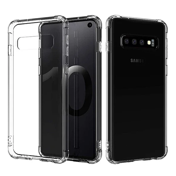 Ally Sm Galaxy S10 Anti-Drop Darbe Emici Silikon Kılıf-(5775)