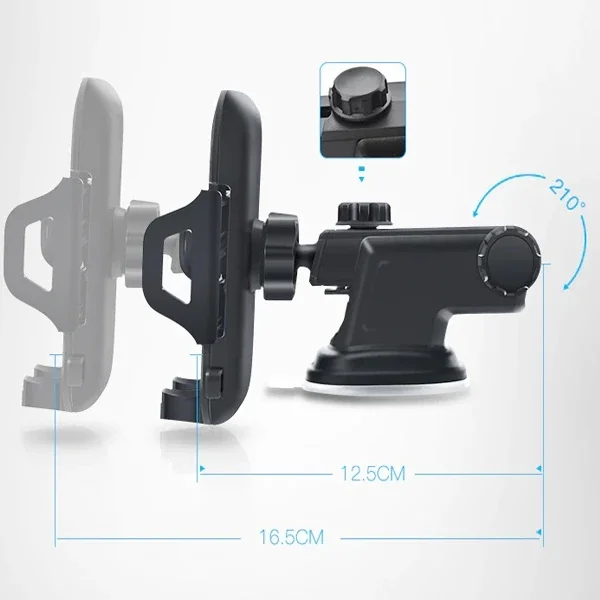 ALLY Torpido Üstü Teleskopik Araç Telefon Tutucu-(5775)