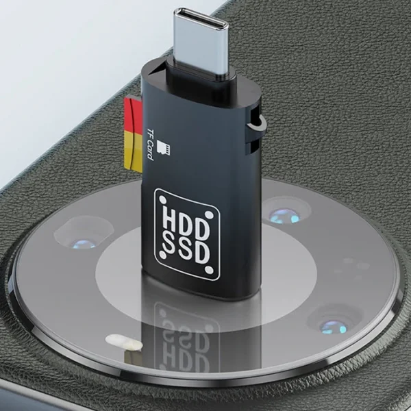 ALLY Type-c to USB + TF Kart Çevirici Otg Adaptör-(5775)