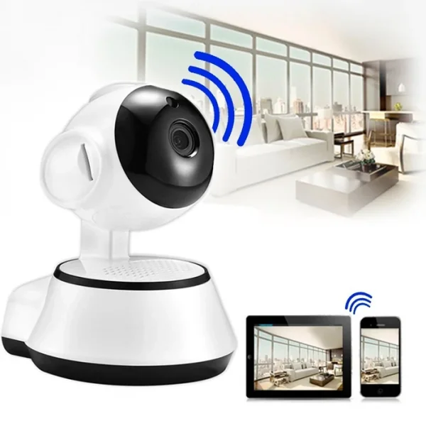 ALLY V380 1080P HD Gece Görüşlü Hareket Sensörlü WIFI Güvenlik Kamerası-(5775)