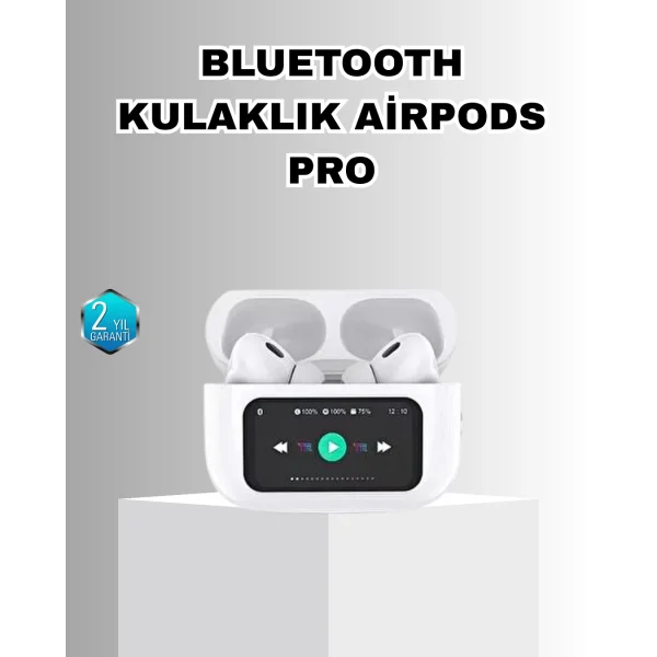ANC Bluetooth Kulaklık – Dokunmatik Powerbank Kutulu Akıllı Sensörlü