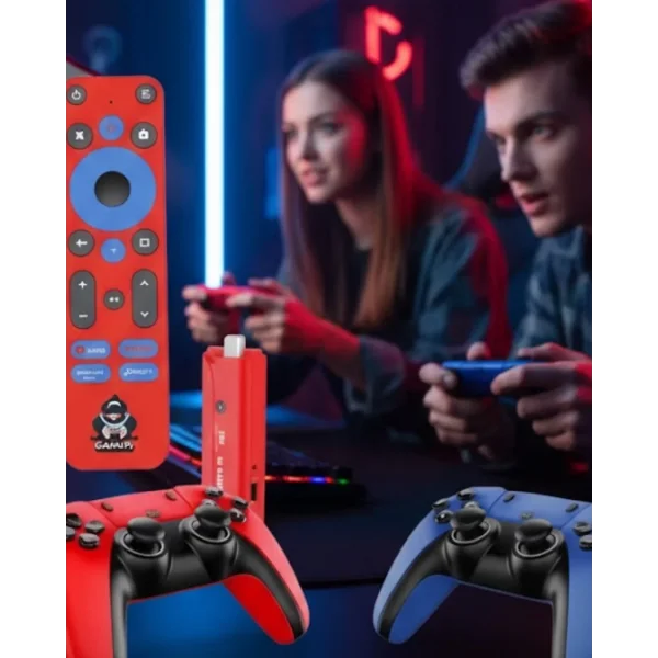 Android Game Stick 10K HD 64GB Çift Kollu TV Oyun Konsolu