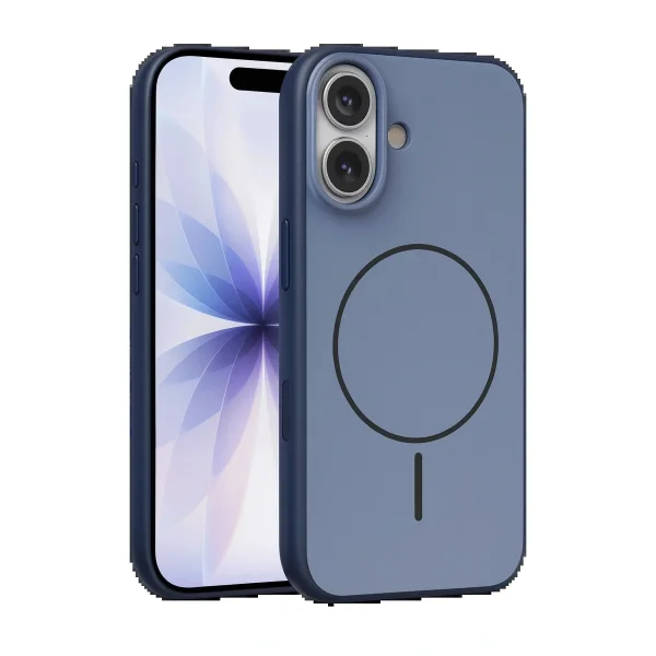 Apple iPhone 17 Neva Magsafe Kapak - Lacivert-(5796)