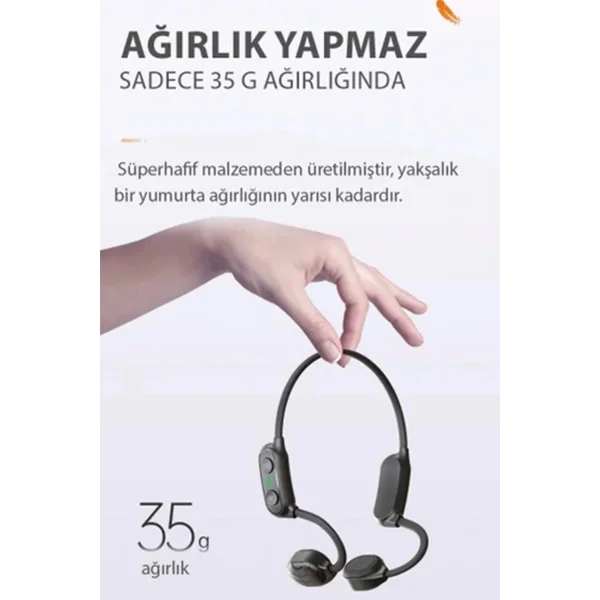 AS10 Plus Suya Dayanıklı Bluetooth Kulaklık - Siyah-(5796)