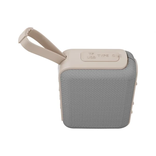 ASONIC AS-03 BEJ 5W BT/USB/TF/TWS 1200mAh Batarya Bluetooth V5.3 Kablosuz Taşınabilir Speaker(1923)