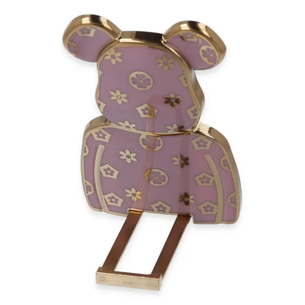 Astro Stand Ayıcık Desenli - Mor-(5796)