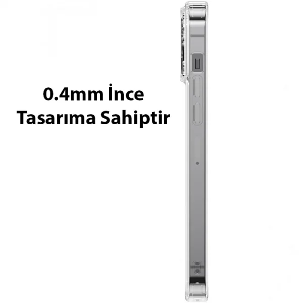 Baseus Frosted Glass iPhone 13 Pro 6.1inch Shockproof Koruyucu Kılıf-(5775)
