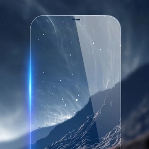 BASEUS iPhone 12/ 12 Pro 6.1  0.15mm Full Tempered Cam Ekran Koruyucu 2Set-(5775)