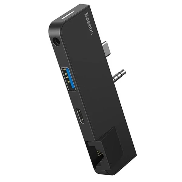 Baseus Multifunctional HUB Surface Go(Type-C+Audio to HD4K+USB3.0+Type-C(data)+Audiok-(5775)