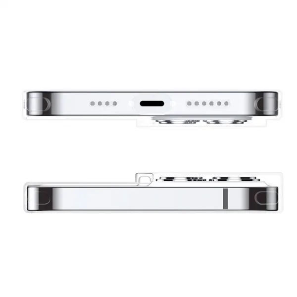 Baseus Simple Case iPhone 13 Pro İnce Silikon Şeffaf Kılıf-(5775)