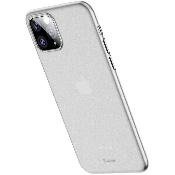 Baseus Wing Case İPhone 11 Pro 5.8  Ultra İnce Lux Mat Şeffaf Kılıf-(5775)