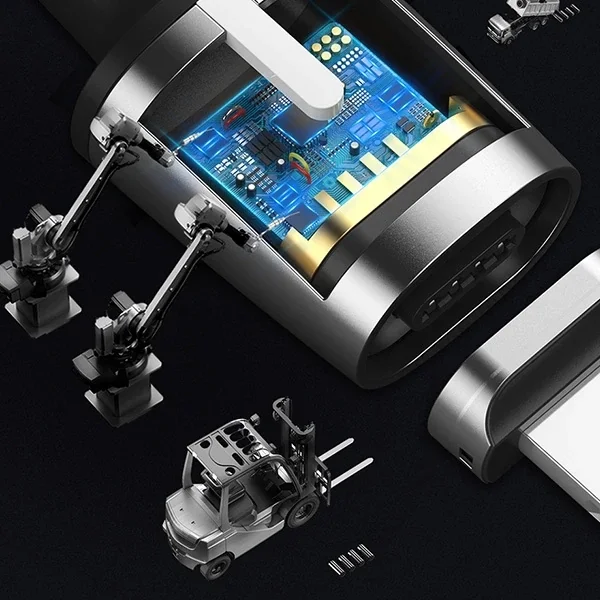 Baseus Zinc Magnetic Usb Kablo Şarj Android Mikro Başlık 2Metre 1.5A-(5775)