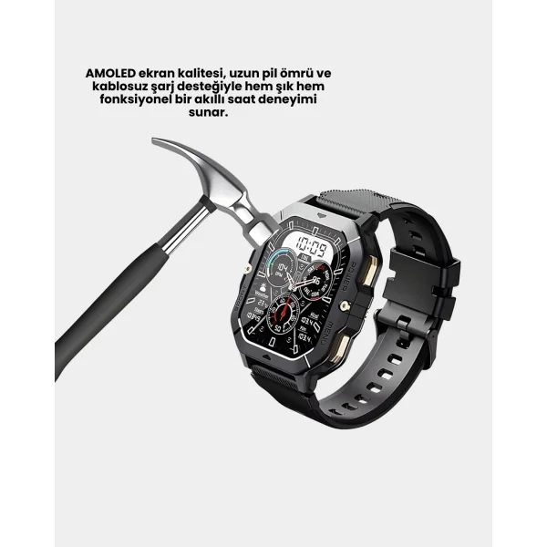 Bildirim ve Spor Takipli Akıllı Saat