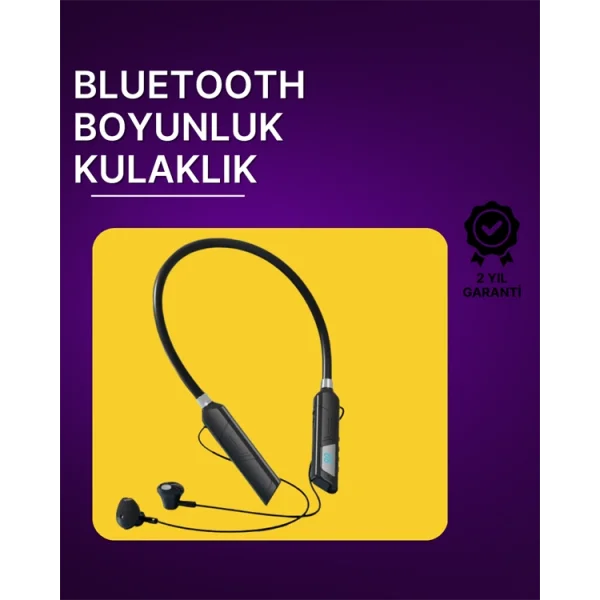 Bluetooth 5.1 Kablosuz Kulaklık – Net Ses Uzun Pil Kararlı Bağlantı