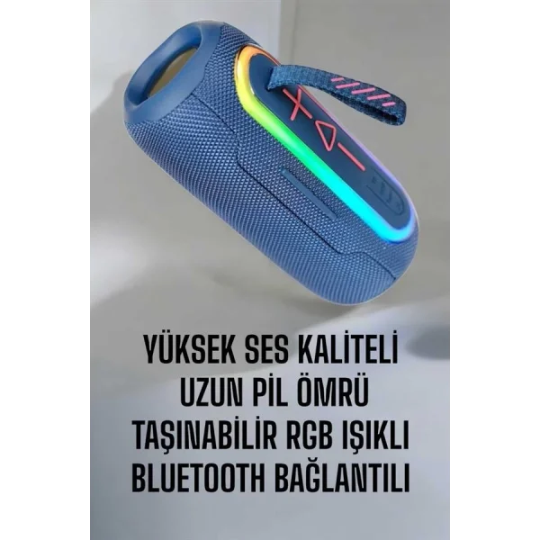 Bluetooth Hoparlör Kablosuz Yüksek Ses Kaliteli Şarj Edilebilir