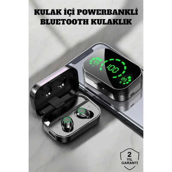 Bluetooth Kulaklık Mikrofonlu Dokunmatik Kontrol ANC Özelliği