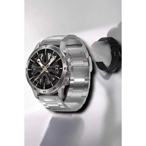 Çift Kordonlu Yüksek Çözünürlüklü Akıllı Saat Uyku İzleyici & Spor Modları