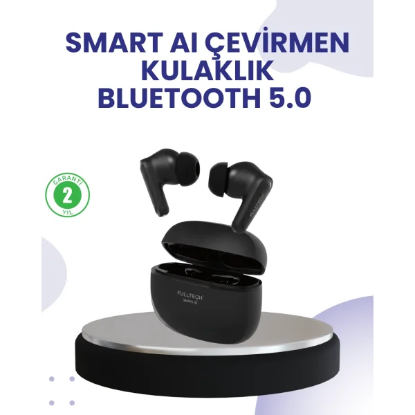 Çift Mikrofonlu Kablosuz Kulaklık ANC ENC ve Oyun Modlu