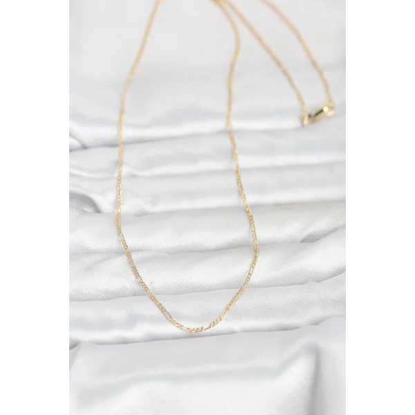 CM 14K Gold Renk 60 cm Zincirli Kadın Kolye