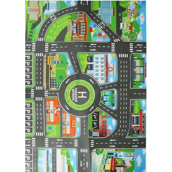 Çocuk Oyun Matı (mutlu Şehir Hayatı)