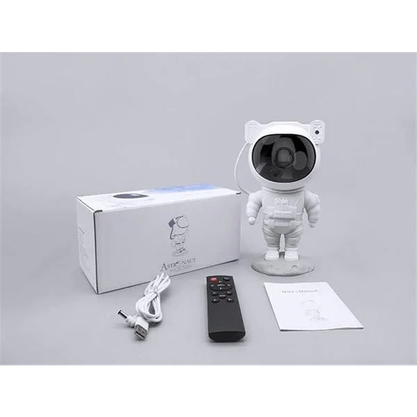 Çocuklara Özel Projeksiyon Astronot Lamba Speaker Sevimli