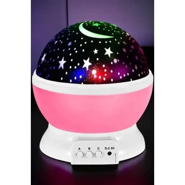 Çocuklara Özel Yıldızlı Gece Lambası