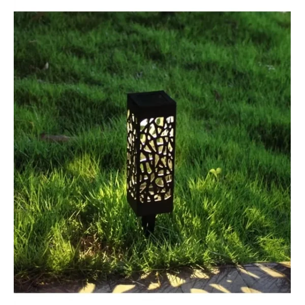 Dekoratif Solar Güneş Enerjili Bahçe Aydınlatması Yürüyüş Yolu Seti ( 6 Adet )