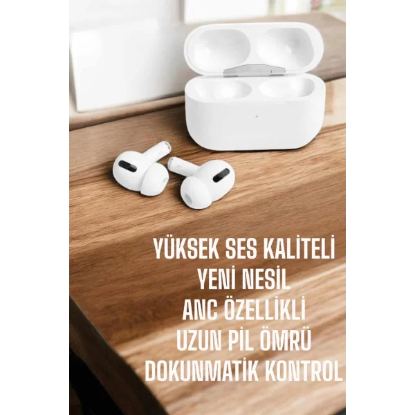 Dokunmatik Kontrollü Kablosuz Kulaklık iOS ve Android Uyumlu