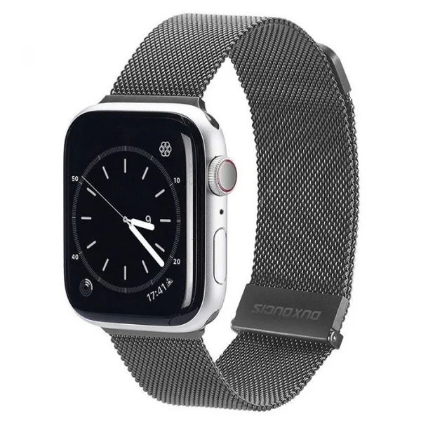Dux Ducis Apple Watch 38/40/41MM için Milanese Premium Milano Loop Kayış Kordon-(5775)