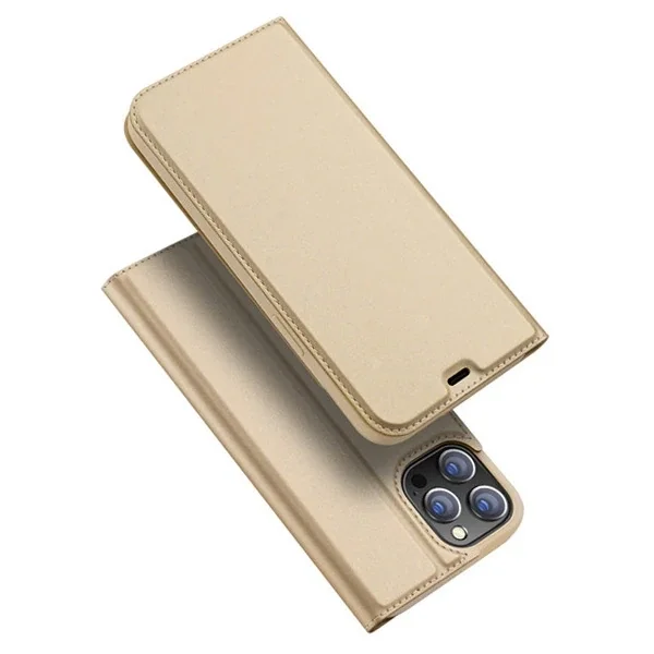 DUX DUCİS İPhone 12 Pro Max Kılıf Kapaklı Flip Cover Kılıf Skin Pro Series Kılıf-(5775)