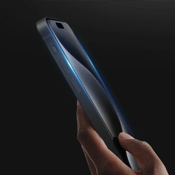 Dux Ducis iPhone 15 Pro Full Kaplama Tempered Cam Ekran Koruyucu-(5775)