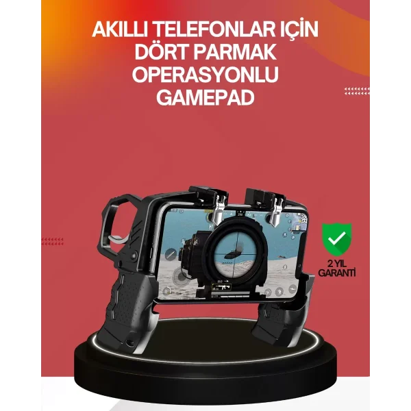 Ergonomik Mobil Oyun Gamepad Tutucu