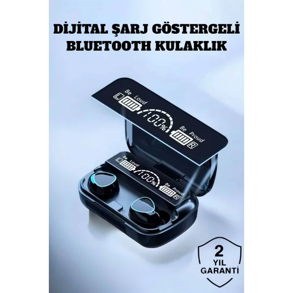 Extra Bass ve HD Ses ile Üstün Bluetooth 5.3 Kablosuz Kulaklık