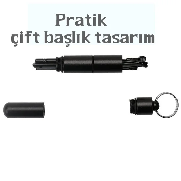 EZERE 6 Parça Spiral Kulak Temizleme Seti- Paslanmaz Çelik Temizleme Seti-(5775)