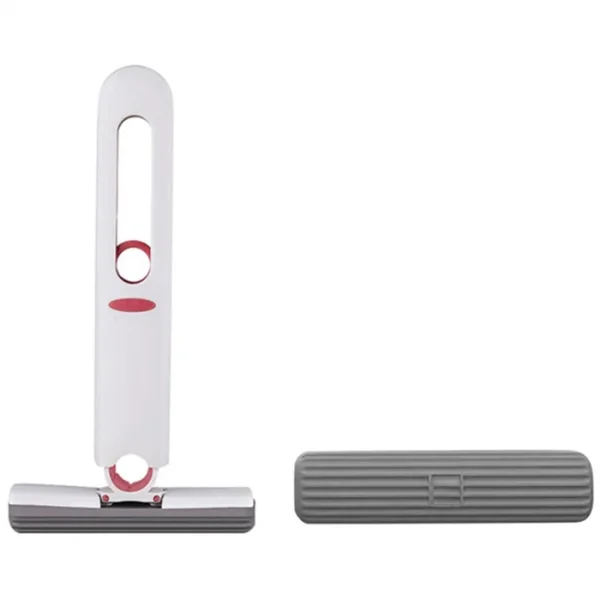 EZERE Çok Amaçlı Mini tezgah üstü Paspas Mini Mop + 2 Yedek Uç-(5775)