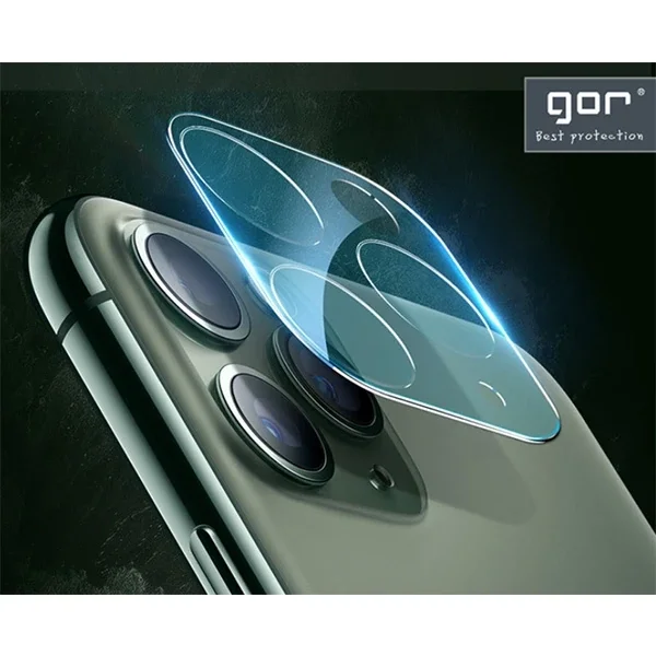 GOR İPhone 11 6.1 inch (2019) Tempered Kamera Koruma Cam 2adet Set-(5775)