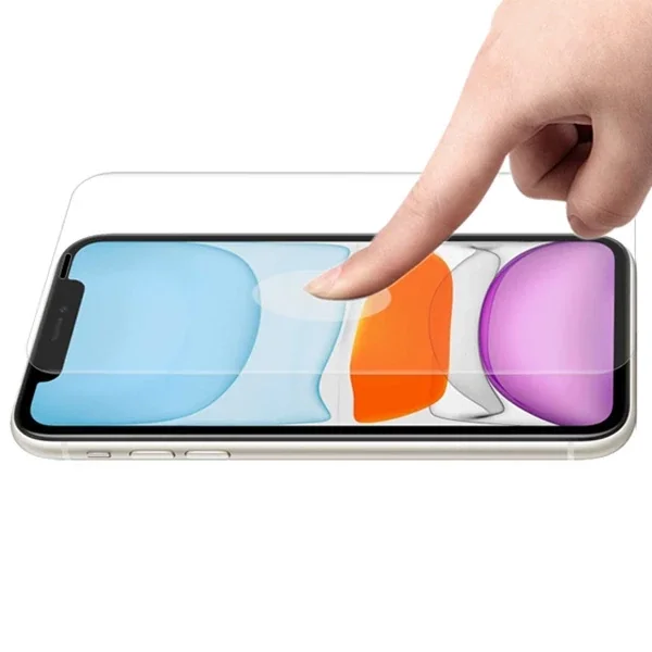 GOR İPhone 11 Pro Max 6.7 HD Ekran Koruyucu Jelatin 5 Adet Set-(5775)