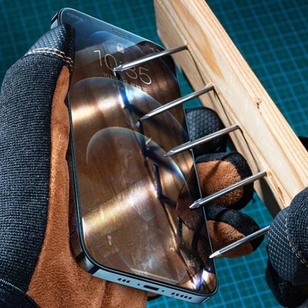 GOR İPhone 12 Mini 5.4  Best Full Tempered Cam Ekran Koruyucu 2Adet+Arka Jelatin-(5775)