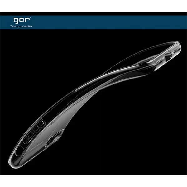 GOR Xiaomi Mi 10 Lite Kamera Korumalı Ultra Slim Silikon Kılıf-(5775)