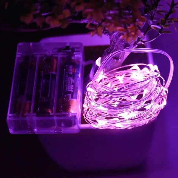 Greyder Gd957 Şerit Pilli Aydınlatma 3 Metre 30 Adet Beyaz Peri Led
