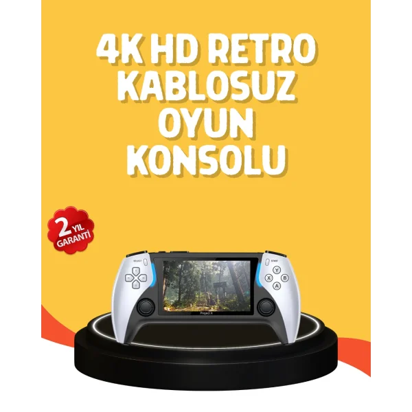 HDMI Çıkışlı Çok Fonksiyonlu Renkli Ekranlı El Konsolu