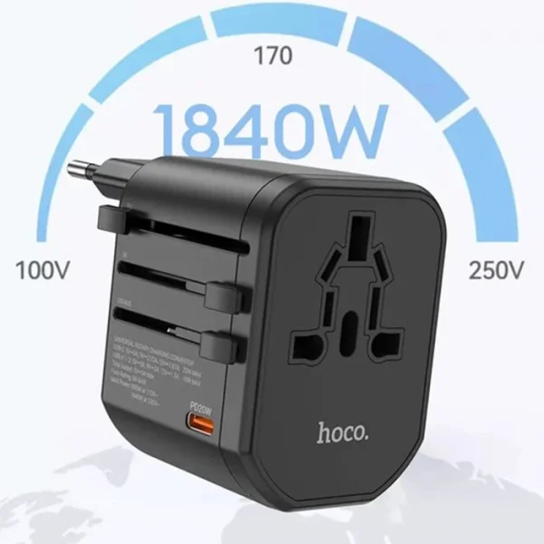 HOCO AC15 20W PD QC 3.0 Hızlı Şarj Universal Priz-(5775)