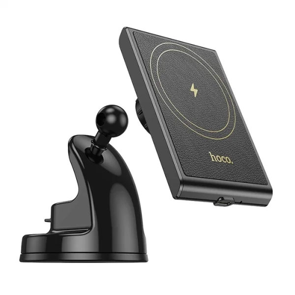 Hoco HW20 Torpido Üstü Wireless Kablosuz Hızlı Şarj Araç Telefon Tutucu-(5775)