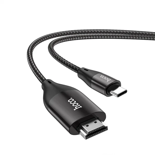 HOCO UA16 Type-C to HDMI 4K 30hz Ses ve Görüntü Aktarma Kablosu-(5775)
