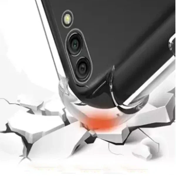 Huawei Y9 2018 Anti-Drop Darbe Emici Silikon Kılıf-(5775)
