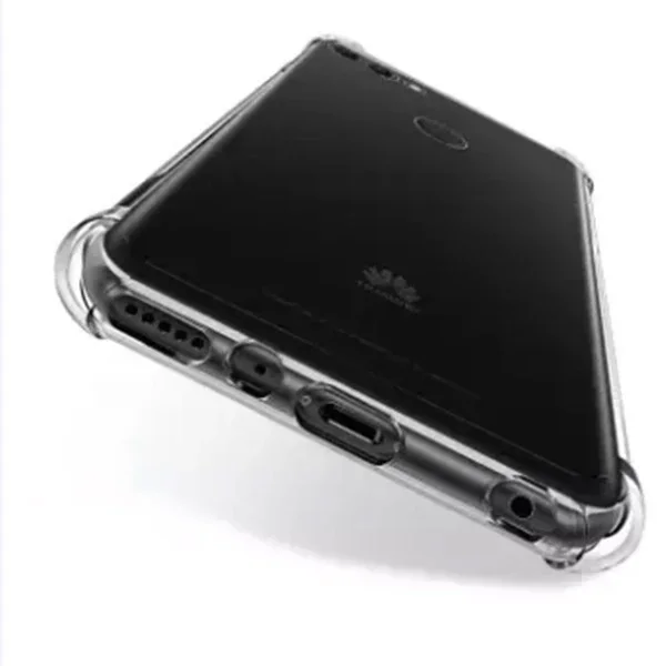 Huawei Y9 2018 Anti-Drop Darbe Emici Silikon Kılıf-(5775)