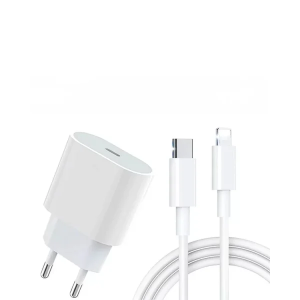 iPhone 12 11 XR XS X 8 Plus 7 20W PD Lightning Hızlı Şarj Adaptörü