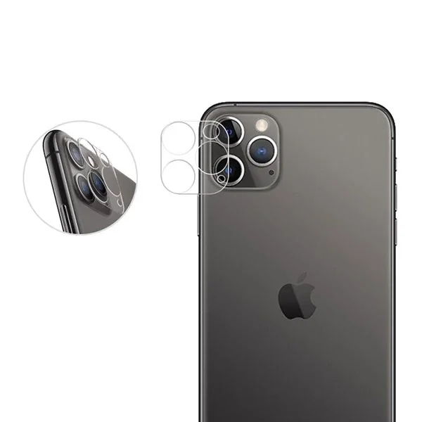 iPhone 12 6.1 Pro Full Tempered Kamera Koruyucu Kırılmaz Cam-(5775)