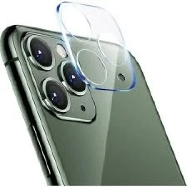 iPhone 12 Mini 5.4 Full Tempered Kamera Koruyucu Kırılmaz Cam-(5775)